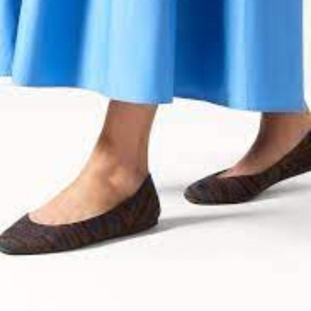 ROTHY'S Sapphire Zebra Flats NEW w/Box Size 11.5 - Picture 9 of 9